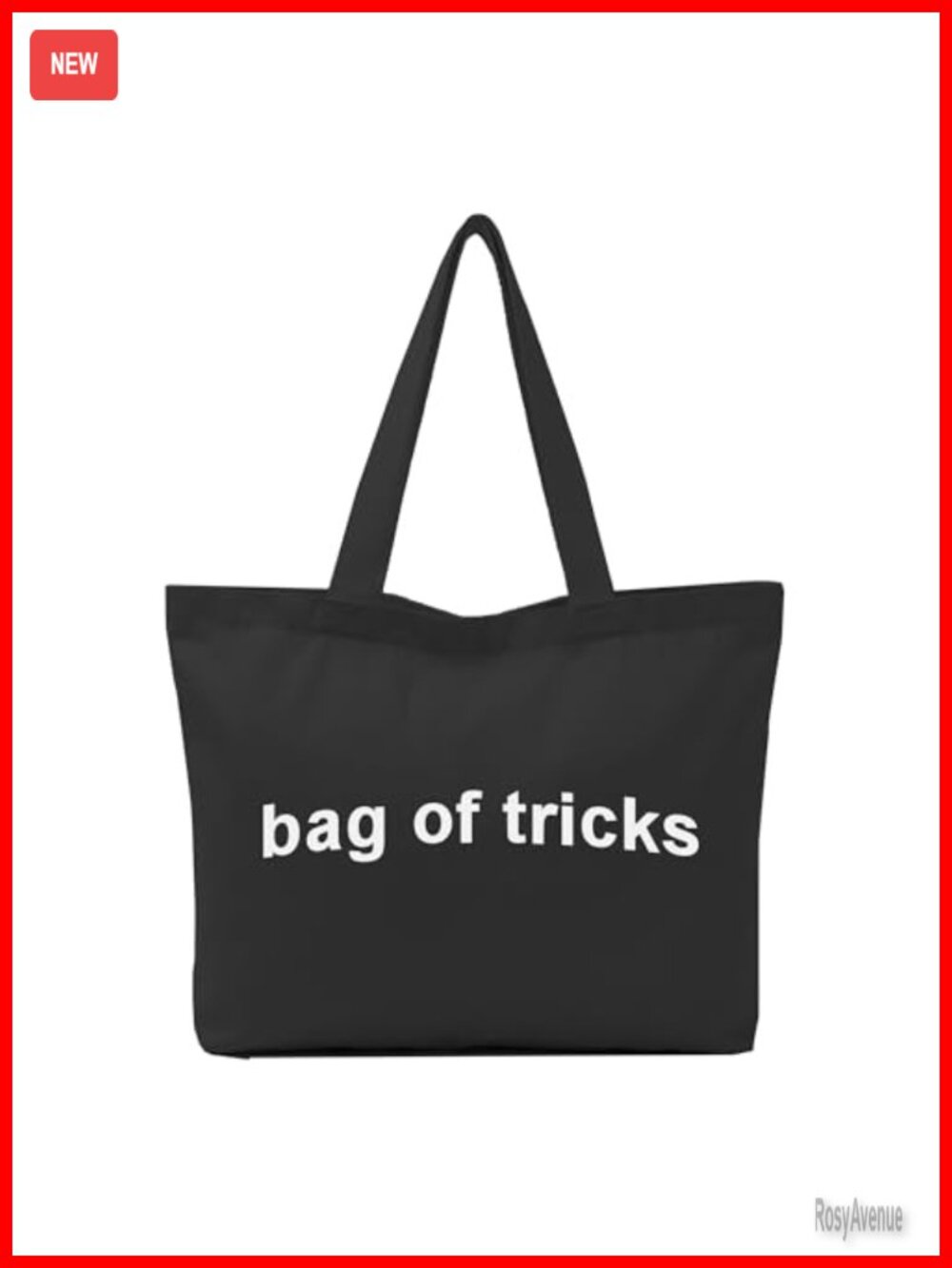 12oz Cotton Canvas Tote Bag Reusable Grocery Handbag Zipper